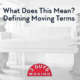 Defining Moving Terms